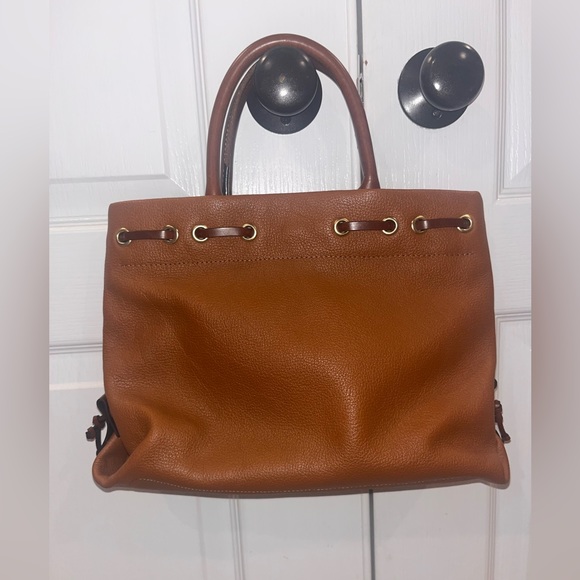 Dooney & Bourke Brown Leather Handbag - Picture 10 of 12